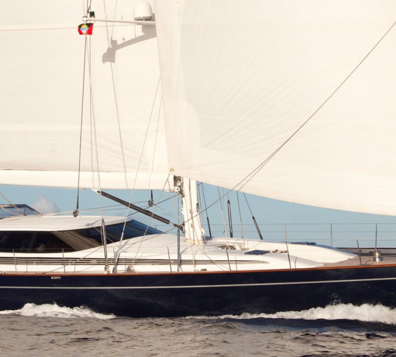 57m Sailing yacht Twizzle by Dubois Naval Architects, Royal Huisman Shipyard and Redman Whiteley
